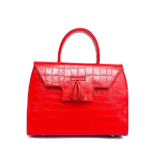 Red crocs Nene Top Handle